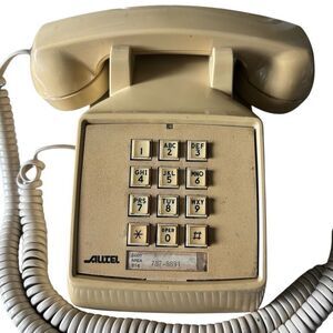 Altel Comdial Beige Pushbutton Desk Phone